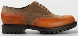 Barbour Grenson Tan Shoes